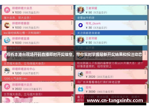 观看本港台现场开码直播即时开奖信息，带你实时掌握最新开奖结果和投注动态